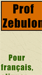 Mobile Screenshot of profzebulon.org